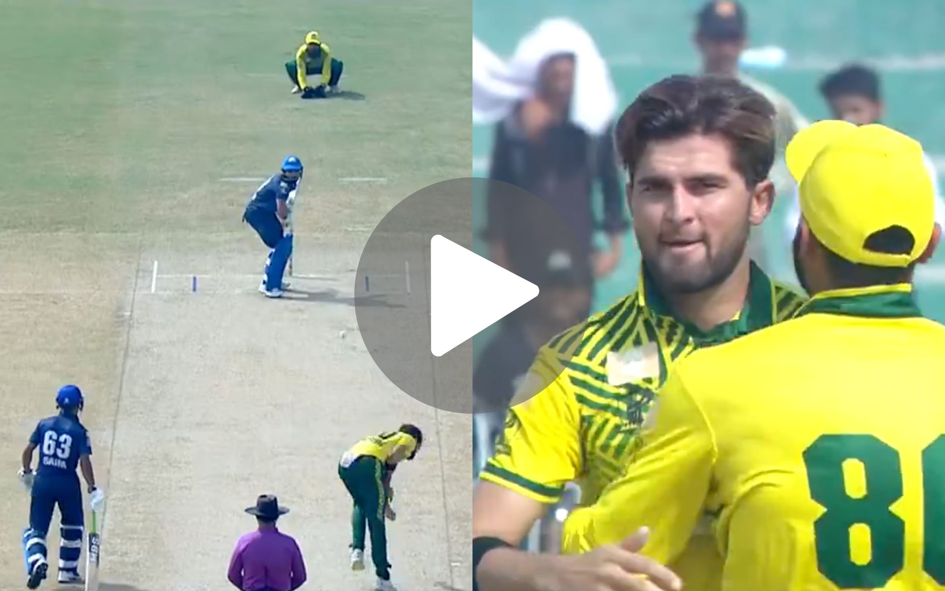 [Watch] Shaheen Afridi Turns Wasim Akram With An Unplayable Out-Swinger In Champions Cup